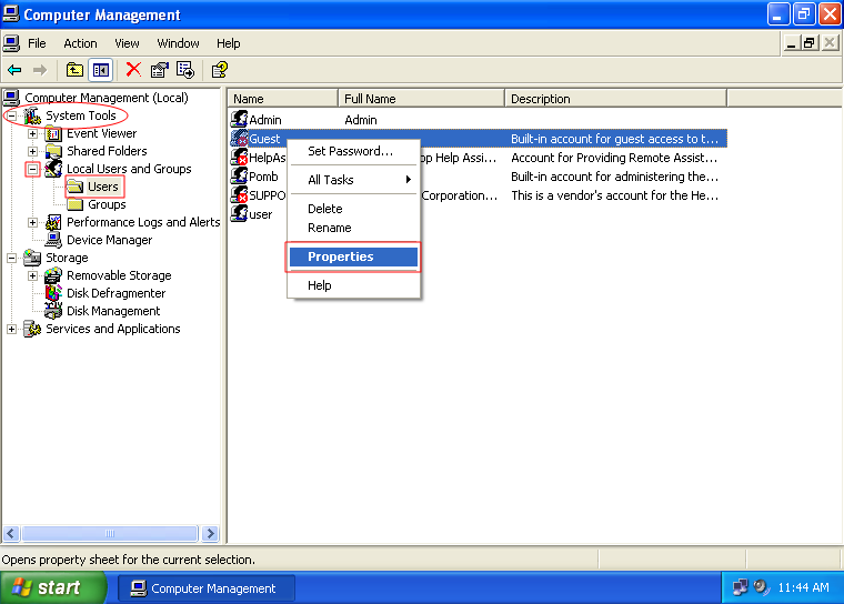 User-Password Protec M2