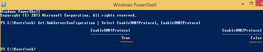 ตรวจสอบค่า หลังจากแก้ไข registry เรียบร้อย