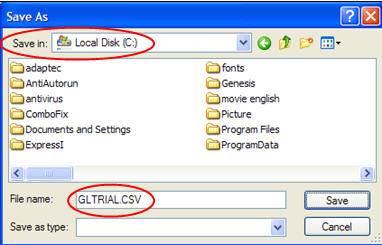 ดูรหัสรายงานที่ต้องการจะนำไปใช้ใน Excel